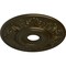 Ekena Millwork Vienna Ceiling Medallion (Fits Canopies up to 6 1/2"), 20"OD x 3 1/2"ID x 1 1/2"P, Green Gold CM20VIGGS - alternate 2